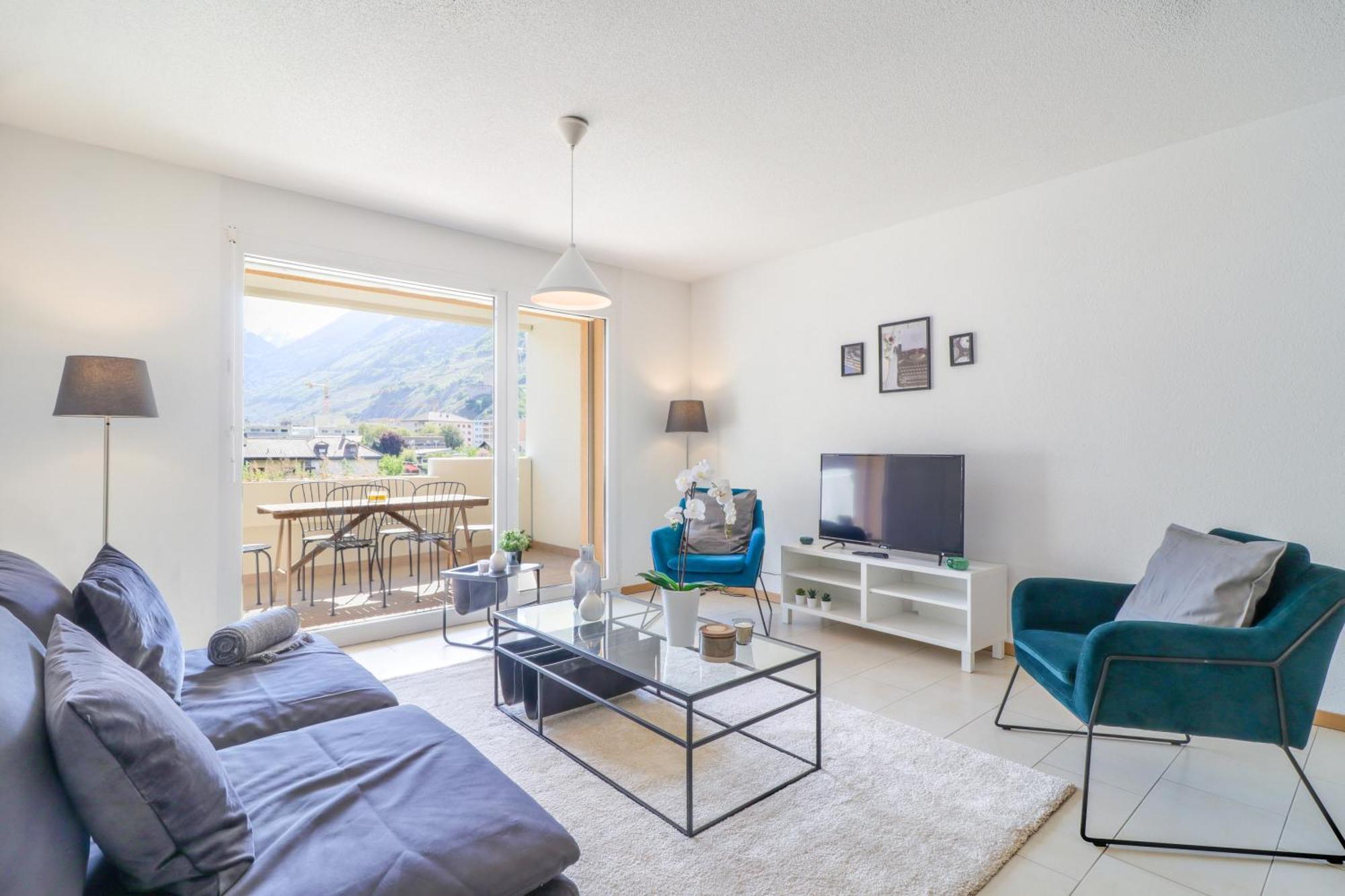 Nice Apartment Ideally Located In Martigny Екстериор снимка