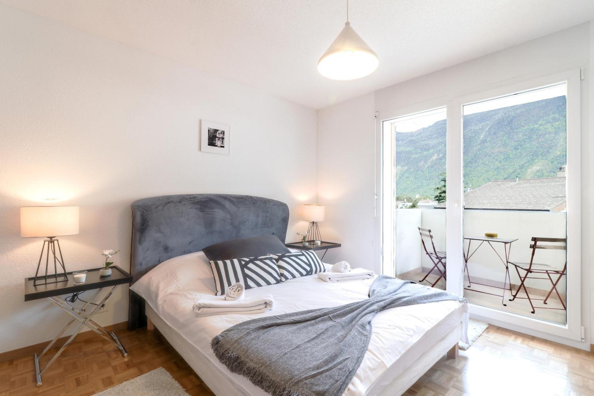Nice Apartment Ideally Located In Martigny Екстериор снимка